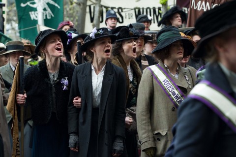 Una scena di Suffragette