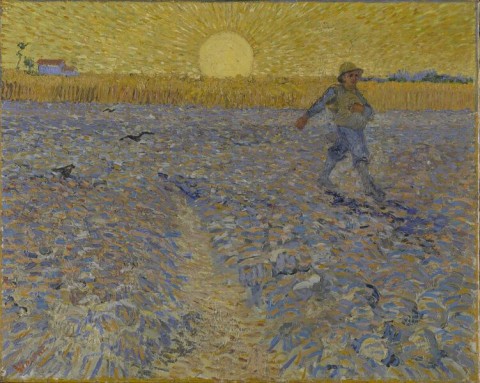 Vincent van Gogh, Il seminatore, 1888 - Kröller Müller Museum, Otterlo