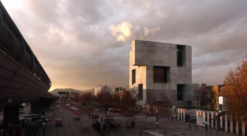 Alejandro Aravena, UC Innovation Center – Anacleto Angelini, 2014, San Joaquín Campus, Universidad Católica de Chile, Santiago, Cile. Photo credit: Nina Vidic