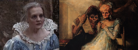 Il tempo e le vecchie di Goya e Imma di Garrone