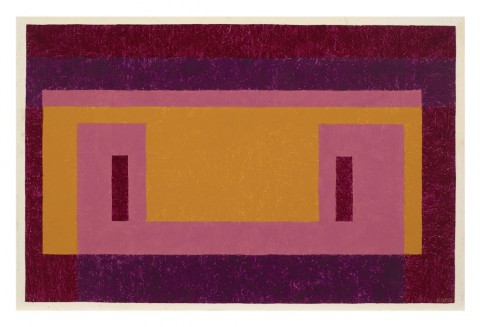 Josef Albers, Variant-Adobe. Familiar Front, 1948 - Josef and Anni Albers Foundation
