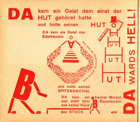 Kurt Schwitters - Käte Steinitz - Theo van Doesburg, Die Scheuche, 1925