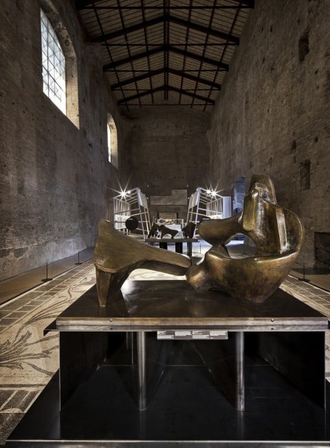 Mostra Henry Moore nelle Grandi Aule delle Terme di Diocleziano a Roma - © photo Alessandra Chemollo