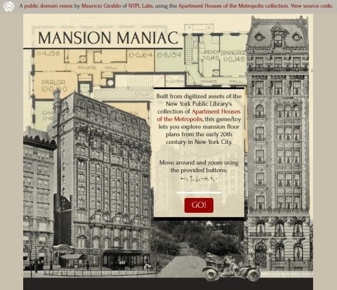 New York Public Library - Digital Collections, Mansion Maniac