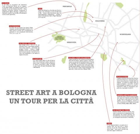 Tour Street Art a Bologna - (c) Artribune Magazine