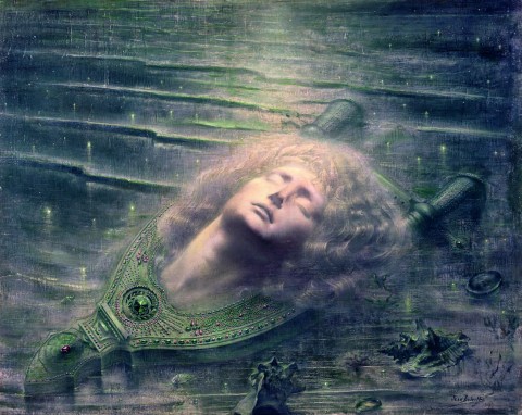 Jean Delville, Orfeo Morto