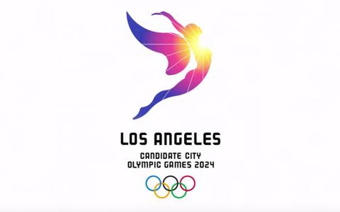 Il logo olimpico di Los Angeles 2024