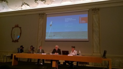 La presentazione della Biennale di Architettura