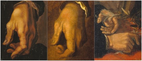 Le mani di Michelangelo nel ritratto di Daniele da Volterra (foto Metropolitan Museum of Art, Art Resource, Scala, Firenze, © 2015)