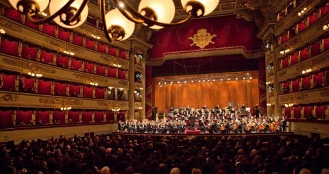 L'orchestra Filarmonica della Scala