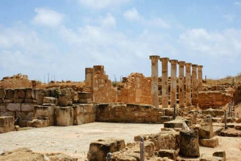 Un sito archeologico di Pafos, a Cipro