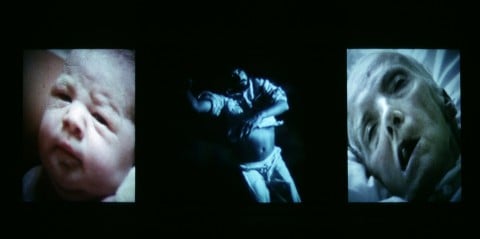 Bill Viola, Trittico di Nantes, 1992 - still da video - photo Kira Perov