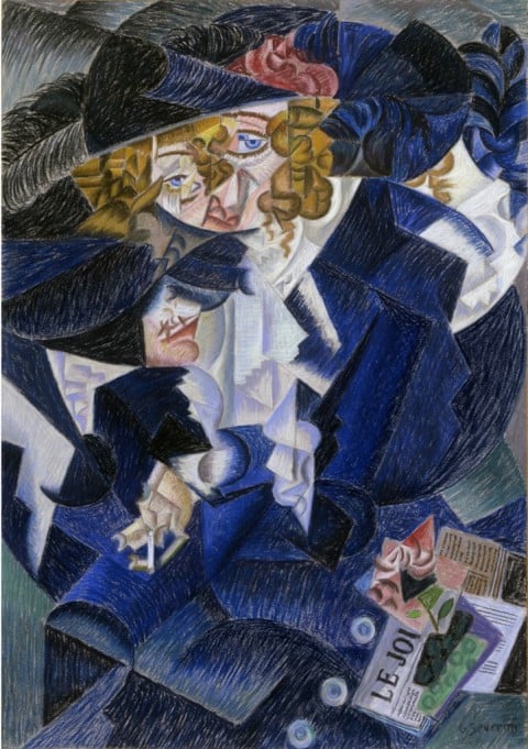 Gino Severini, Ritratto di Madame S., 1913-15, Rovereto, MART