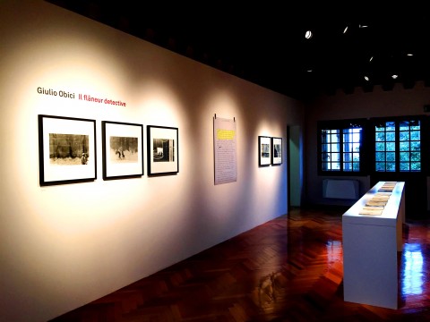 Giulio Obici, Il flâneur detective, installation view at Casa dei Tre Oci, Venezia 2016