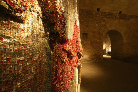 Intramoenia Extra Art - El Anatsui, Drifting continents, 2009 - courtesy l'artista