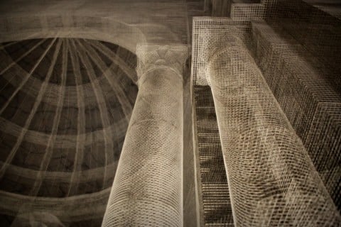 L'installazione di Edoardo Tresoldi per la Basilica paleocristiana di Siponto © Giacomo Pepe 