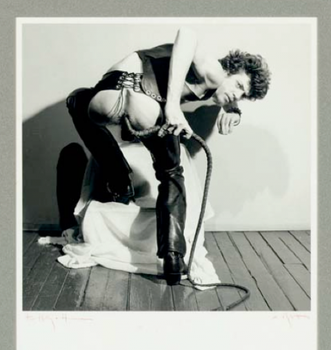 Robert Mapplethorpe, Autoritratto con frusta