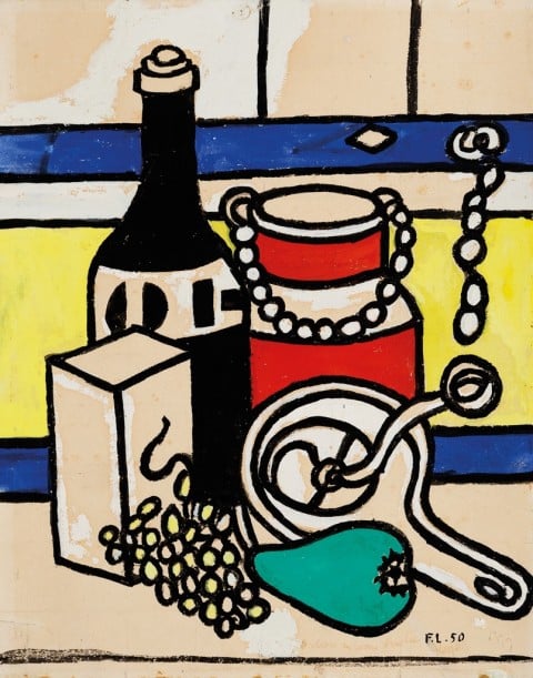 Fernand Léger, Natura morta con il bidone del latte, 1950