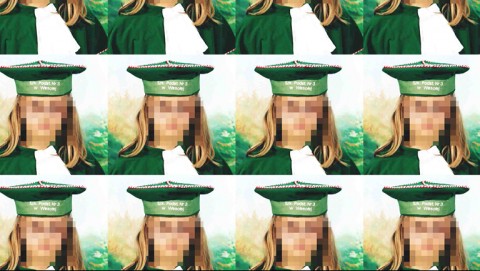 Magdalena Golba, Uniform, 2015, video, 7’00” - photo courtesy Studio Stefania Miscetti, Roma