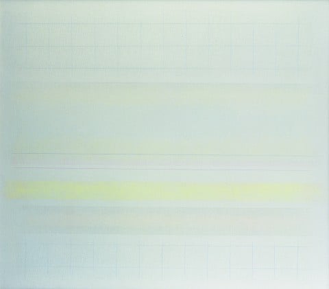 Riccardo Guarneri, Strisce con riquadri, 1973 - collezione Longini Zompetti, Pieve di Soligo
