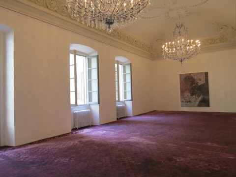 Rudolf Stingel, Massimo De Carlo, Palazzo Belgioioso 