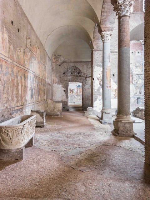 Santa Maria Antiqua tra Roma e Bisanzio - installation view, Roma 2016 - photo Gaetano Alfano