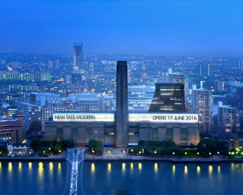 The new Tate Modern - © Hayes Davidson and Herzog & de Meuron