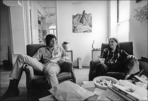 Robert Smithson and Nancy Holt, New York, 1970