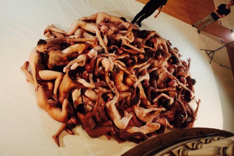 Angelo Musco, photoshooting nella Judson Memorial Church, New York