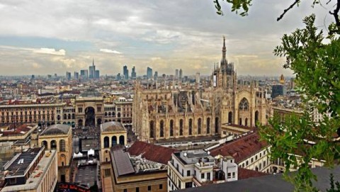 Milano - vista dalla Terrazza Martini