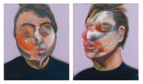 Francis Bacon, Two Studies for a Self-Portrait, 1970