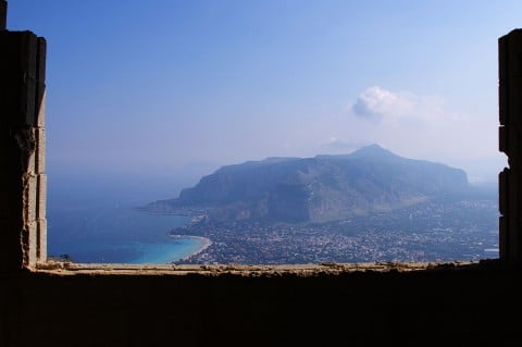Il panorama da Pizzo Sella, Palermo foto © Fare Ala