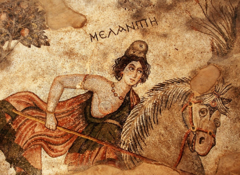 Melanippe - Edessa Mosaic Museum