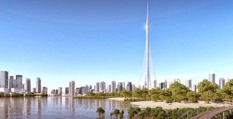 La torre di Santiago Calatrava a Dubai