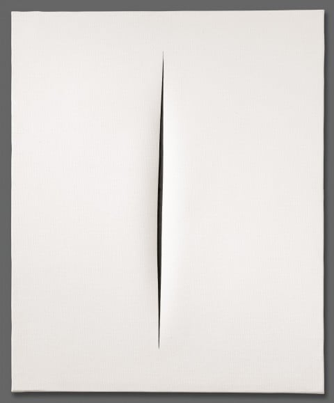 Lucio Fontana, Concetto Spaziale, Attesa, 1967