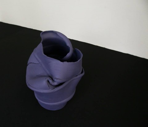 Morgane Tschiember – (∂ + m) ψ = 0 - Marsèlleria, Milano 2016 - photo Sara Scanderebech