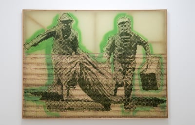 Sigmar Polke, Flüchtende, 1992, Carré d’Art-Musée d’Art Contemporain, Nîmes, Photo © David Hugenin © The Estate of Sigmar Polke by SIAE 2016