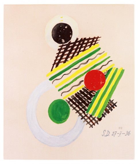 Sonia Delaunay, Untitled, 1936 - collezione Missoni