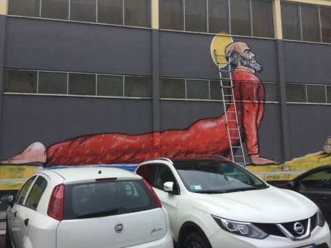 street art il san nicola di maupal a bari