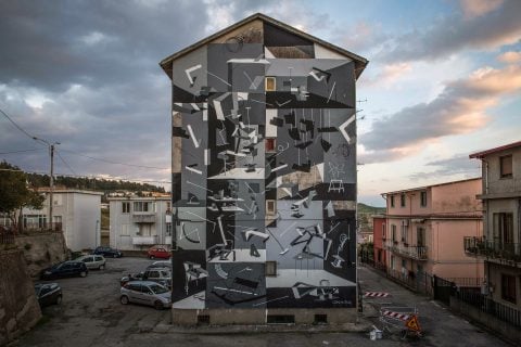 Clemens Behr, Space to Place, Via degli Aragonesi 3. Quartiere Campagnella, Catanzaro; photo by Angelo Jaroszuk Bogasz