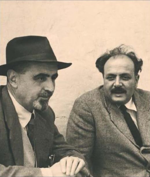 Altiero Spinelli ed Ernesto Rossi, autori del Manifesto di Ventotene