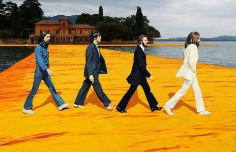 Anonimo, I Beatles su The Floating Piers