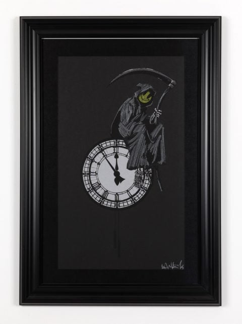 Banksy, Chalk Reaper, 2005