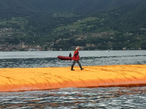 Christo, The Floating Piers, Lago d'Iseo