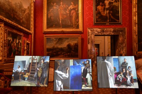 Karl Lagerfeld - Visions of Fashion, veduta della mostra, Palazzo Pitti, 2016