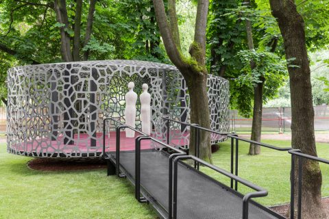I Savi di Melotti nel Padiglione After/Umbracula, Giardini della Triennale, Milano 2016