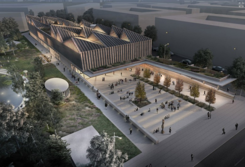 Adjaye Associates + AB3D - Progetto per il Museo d'Arte Contemporanea di Riga, Lettonia