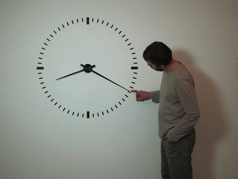 Ivan Moudov, Performing Time, 2012 – still da video - courtesy AGIVERONA Collection & Prometeo Gallery, Milano