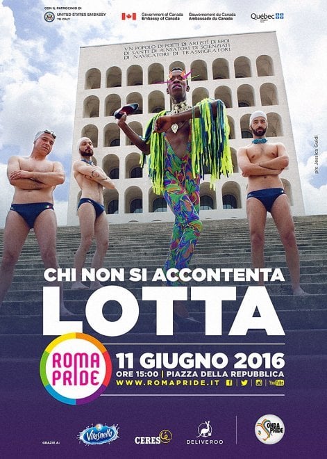 La campagna di Roma Pride 2016