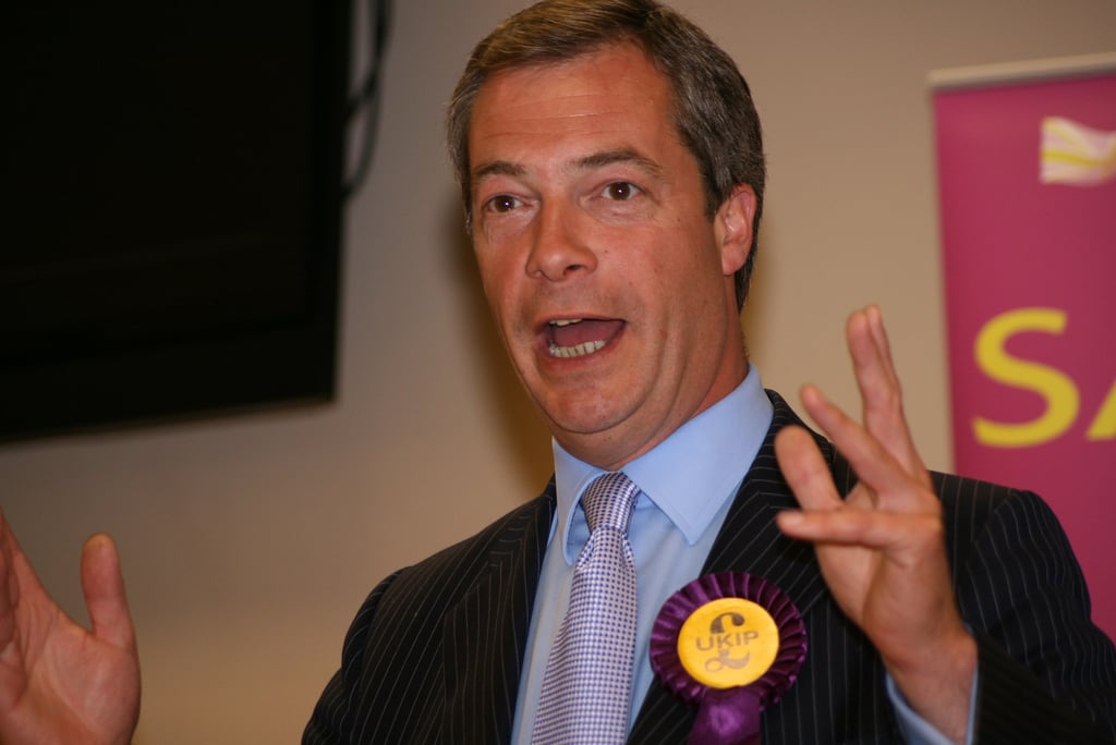 Nigel Farage, leader dell'Ukip